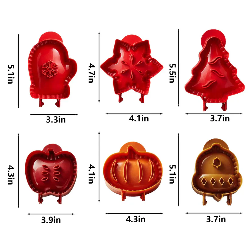 🎄🔥Holiday Mini Pie Mold - Image 2