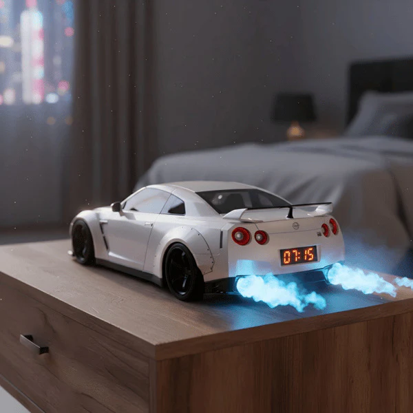 🏎️ Hypercar Alarm Clock with Sound & Light | Year-End Mega Upgrade Launch | Realistic Engine Start & LED Dash Effects | The Ultimate Gift for Car Enthusiasts & Kids - Image 2