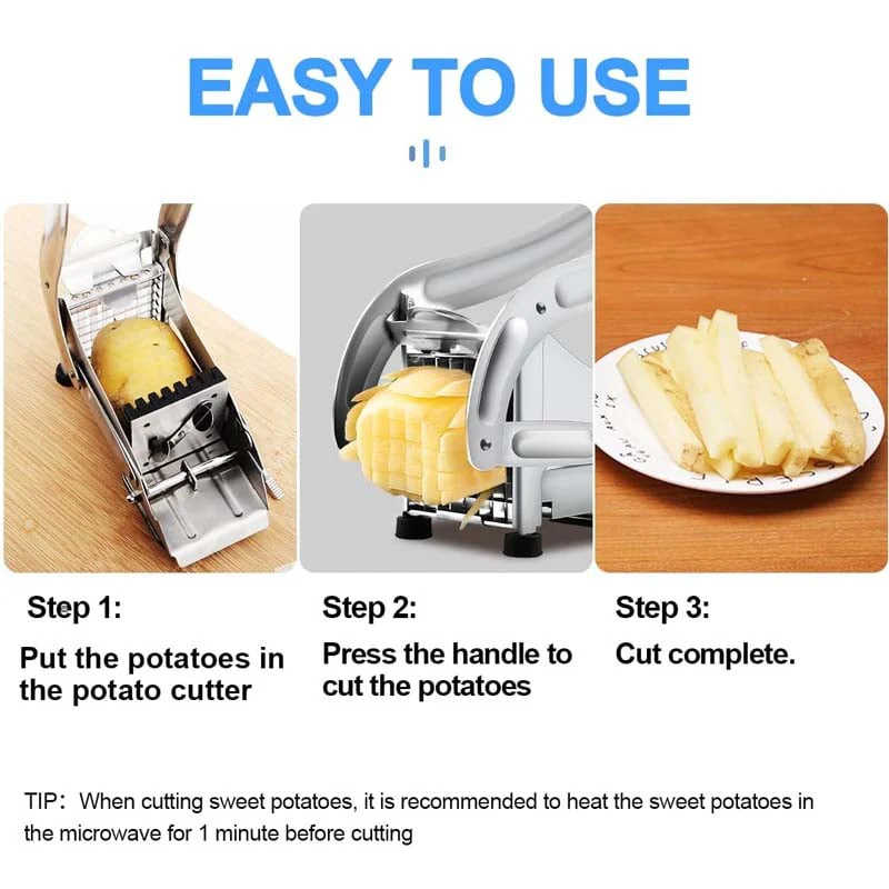 💥Stainless Steel French Fry Cutter - Image 4