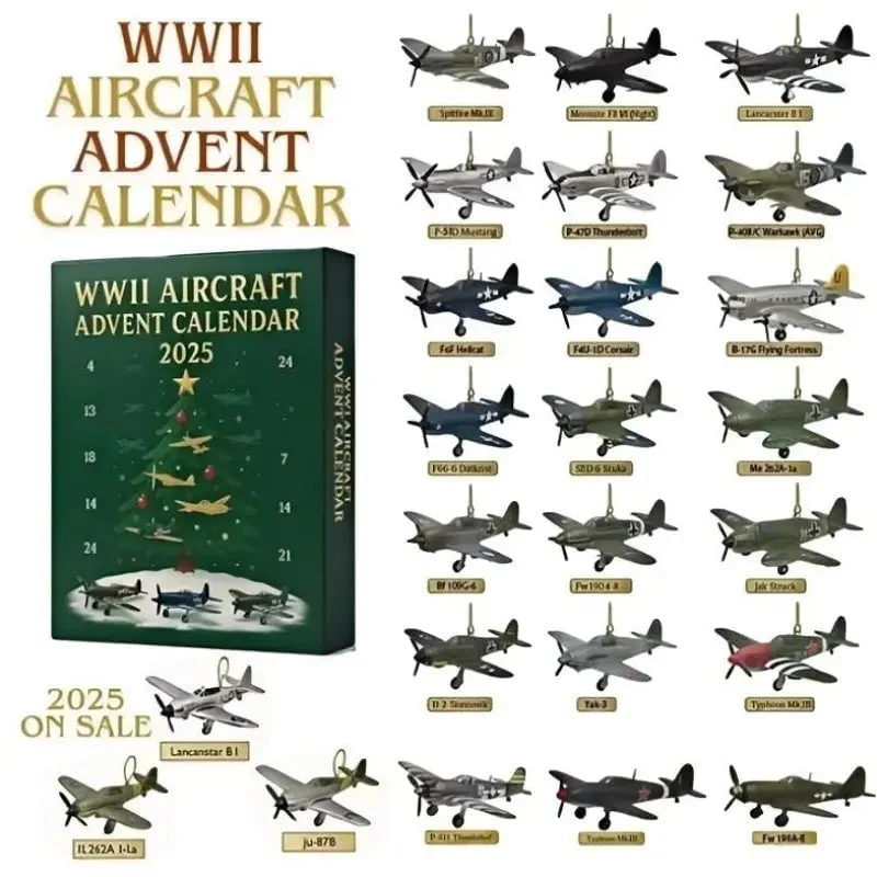 2026 Aircraft Advent Calendar World War II Plane - Image 12