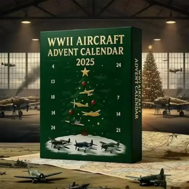 2026 Aircraft Advent Calendar World War II Plane - Image 3