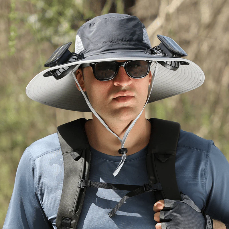 2026 New Ultralight Solar Fan Sun Hat – Lighter Than a Baseball! - Image 11
