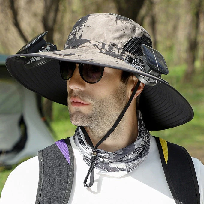 2026 New Ultralight Solar Fan Sun Hat – Lighter Than a Baseball! - Image 16