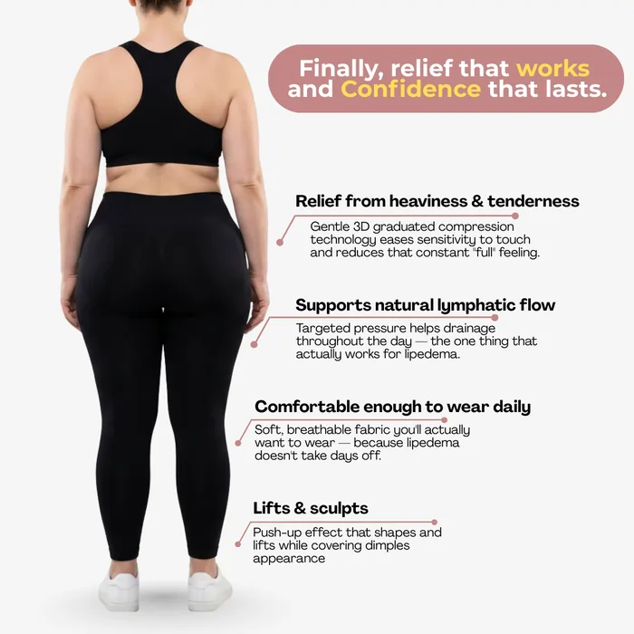 Lazzda 3D Legging – Say goodbye to lipoedema pain and swelling naturally - Image 2