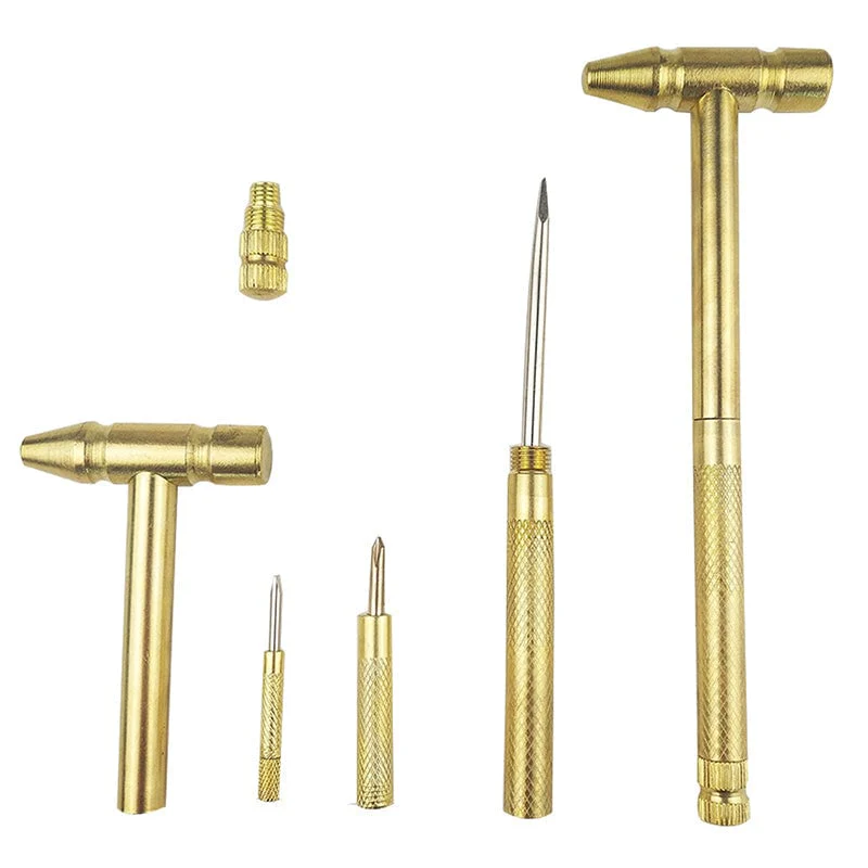 6 in1 Micro Mini Multifunction Copper Hammer - Image 7