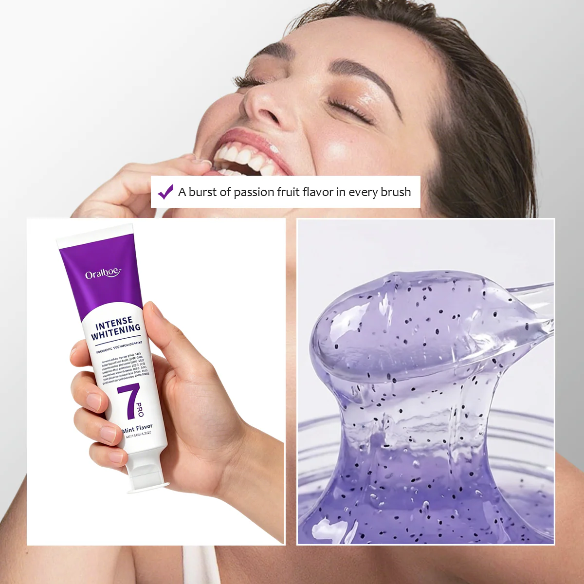 7 Pro Intensive Toothpaste– Whiter Teeth & Long-Lasting Fresh Breath - Image 4