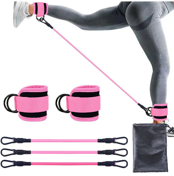Ankle Fitness Belt(3pcs:10, 20, 30LB Each with One Pair of Ankle Strap) - Image 3