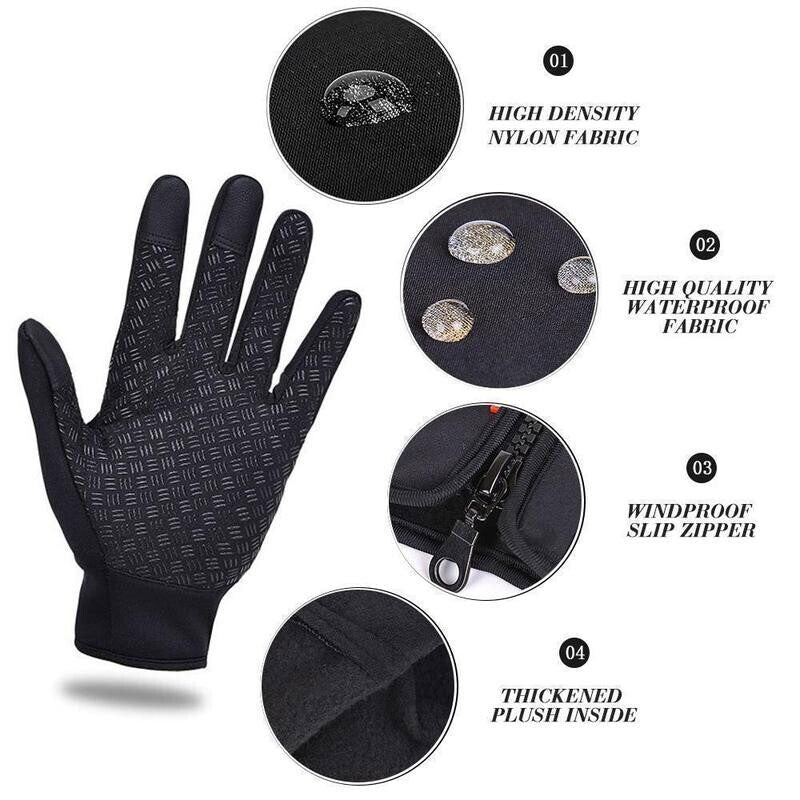 Best Sellers - Winter Gloves – Unisex Premium Waterproof Touchscreen Winter Gloves - Image 13