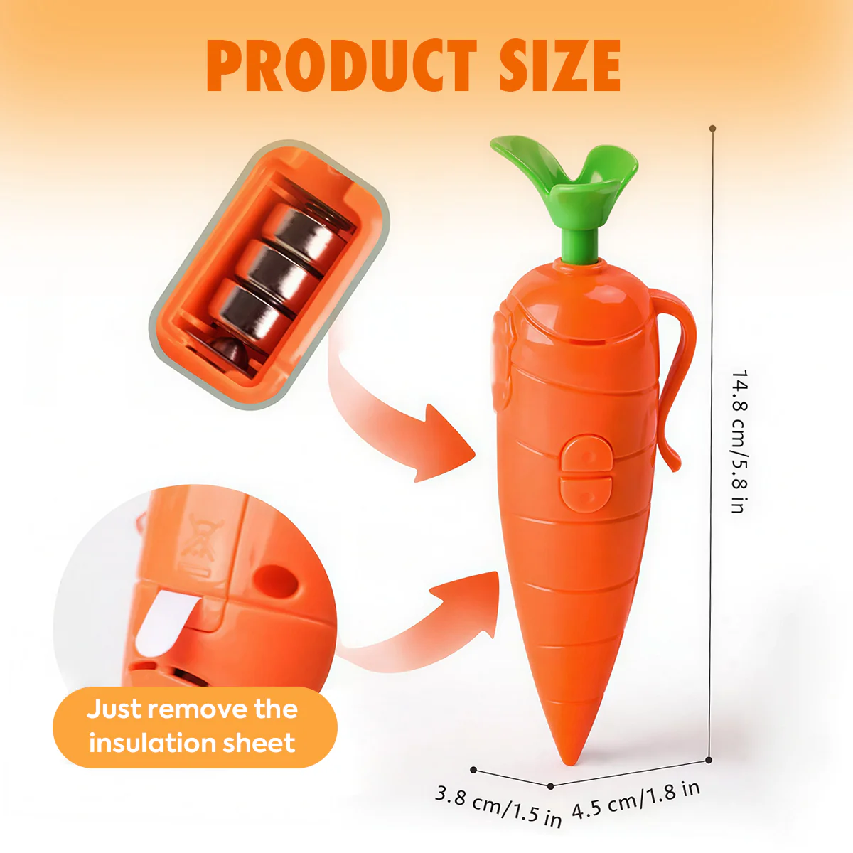 Lazzda Carrot Recorder Pen - Image 5