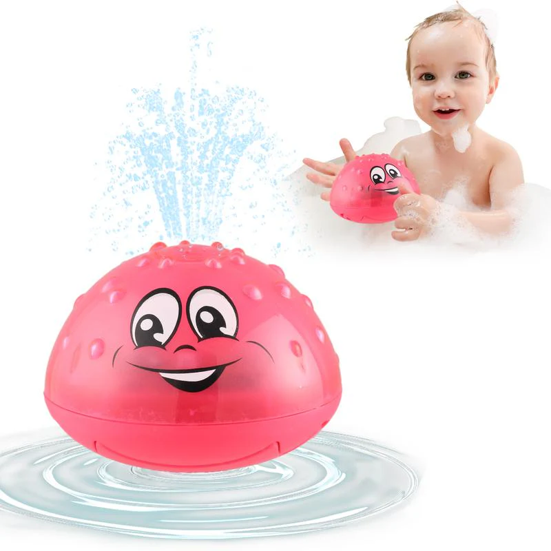 Colorful Octopus Sprinkler Bath Toy – Auto-Sensing Fountain & Lights - Image 5