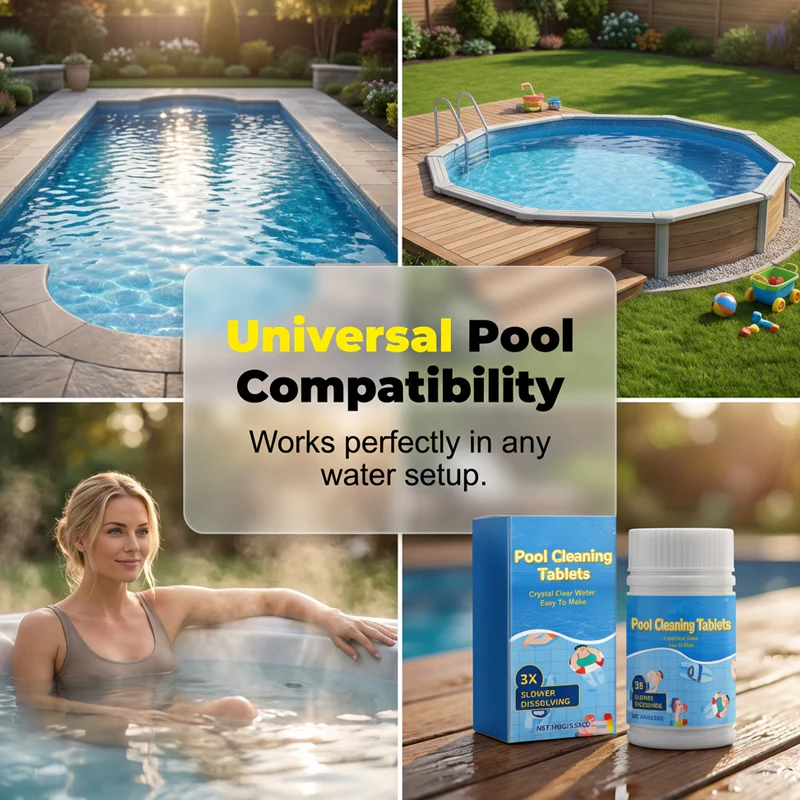 💦Crystal Clear Pool Cleaner🔥 Long-Lasting Cleaning Tablets - Image 7