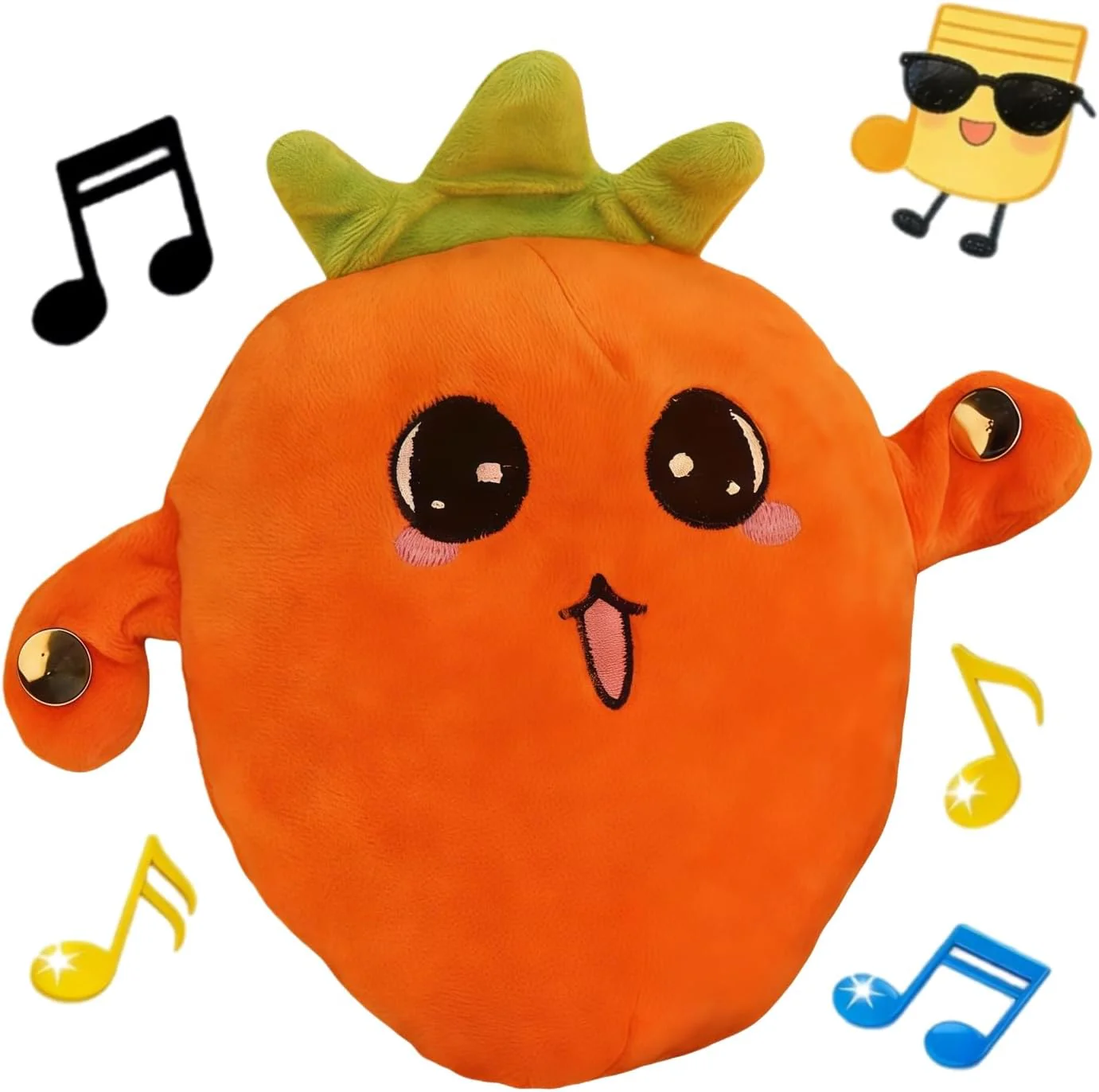 Fruit Rhythm Interactive Toy – Musical Plush for Kids - Image 11