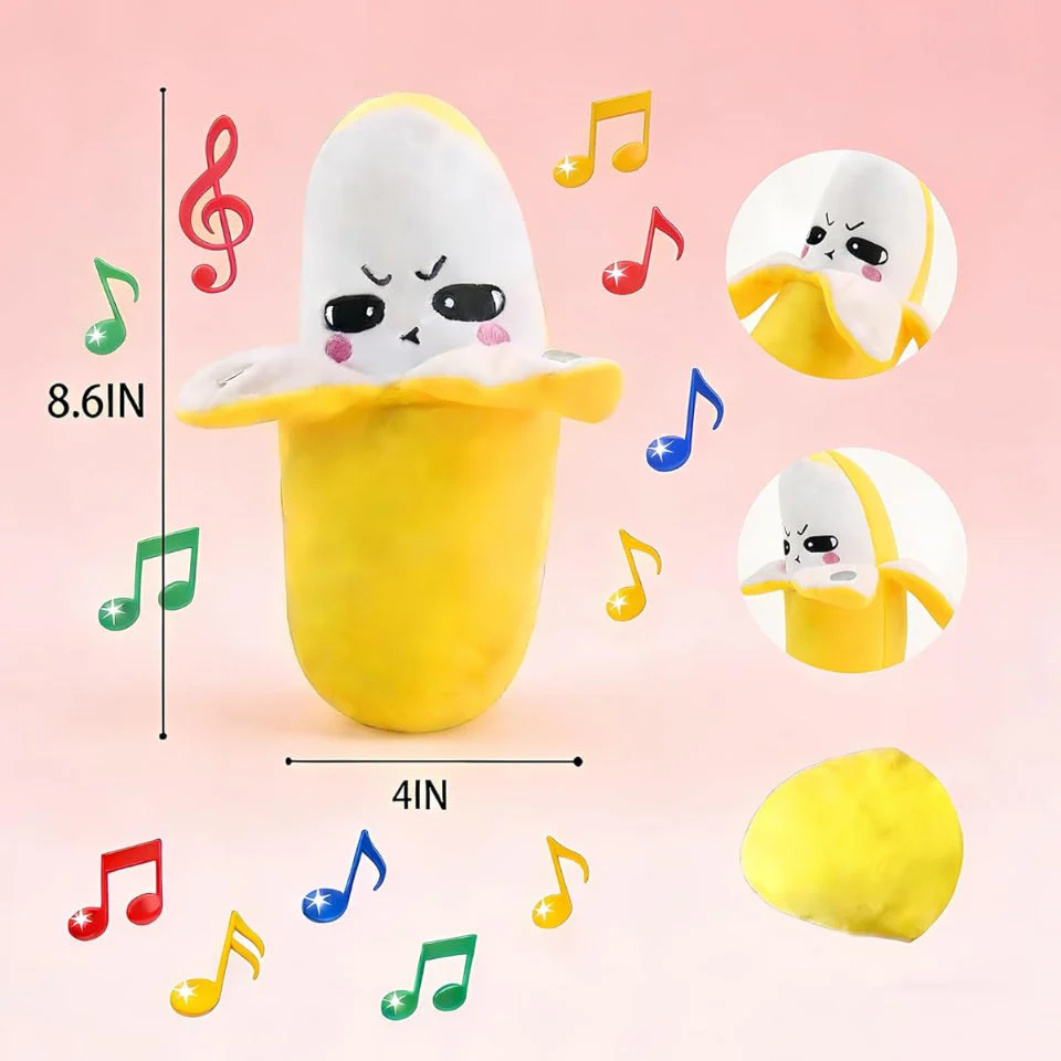Fruit Rhythm Interactive Toy – Musical Plush for Kids - Image 2