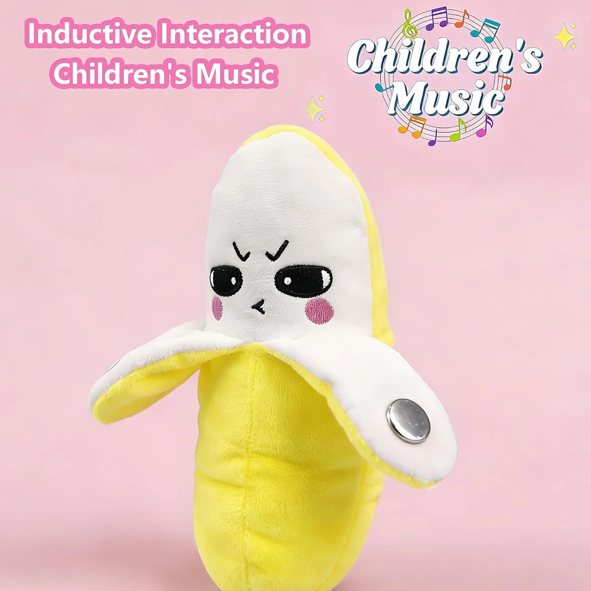 Fruit Rhythm Interactive Toy – Musical Plush for Kids - Image 3