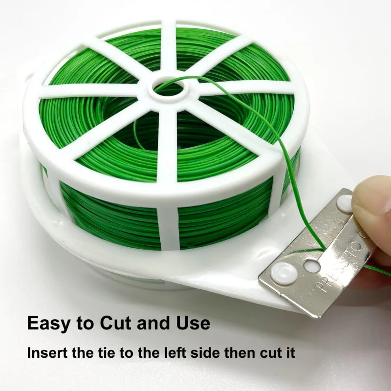 Garden Twist Tie Roll – Durable PE-Coated Plant - Image 2