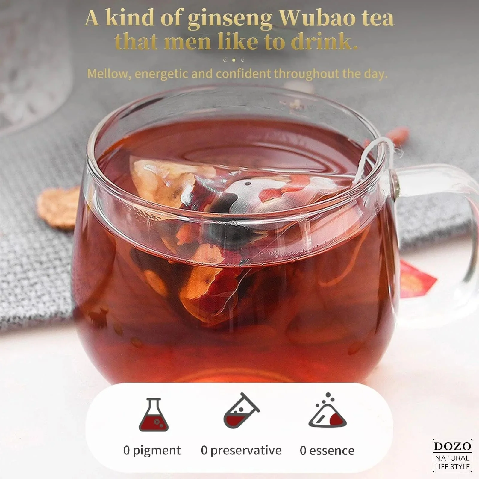 Ginseng & Mulberry Herbal Tea - Image 4