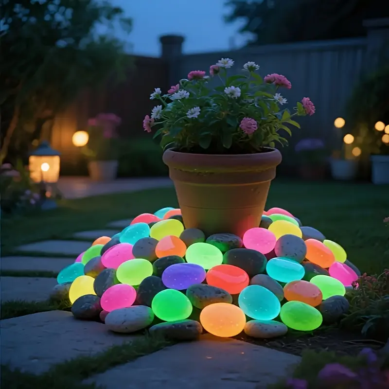 💥Glow In The Dark Rocks - Illuminate Your Outdoors with Enchanting Glow! - Image 2