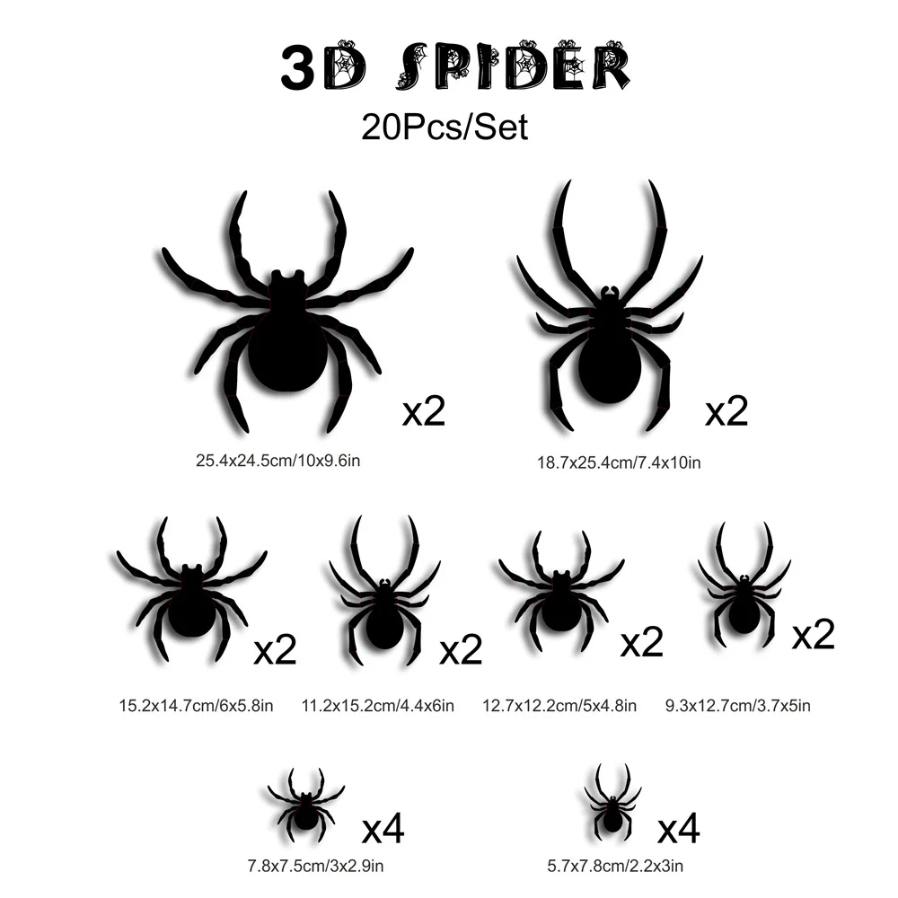 🦇Halloween 3D Lighted Bats - Image 13