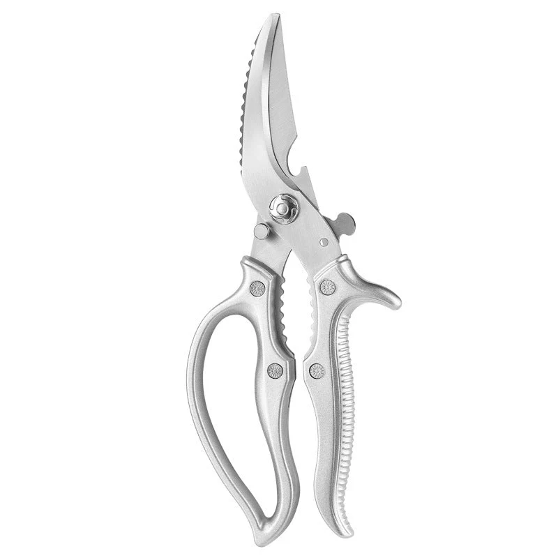 ✂️ Heavy-Duty Multifunction Kitchen Shears – 4-in-1 Tool with Fish Scaler, Bottle Opener & Safety Lock 🔪 - Image 11
