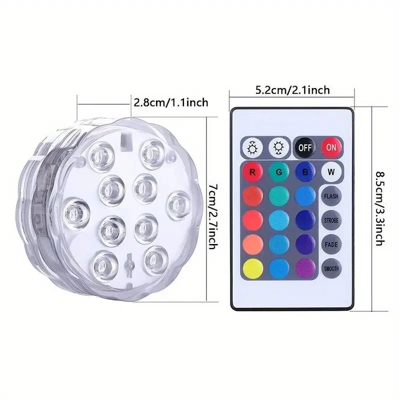 LAZZDA Remote Controlled  LED Pool Light - Image 7
