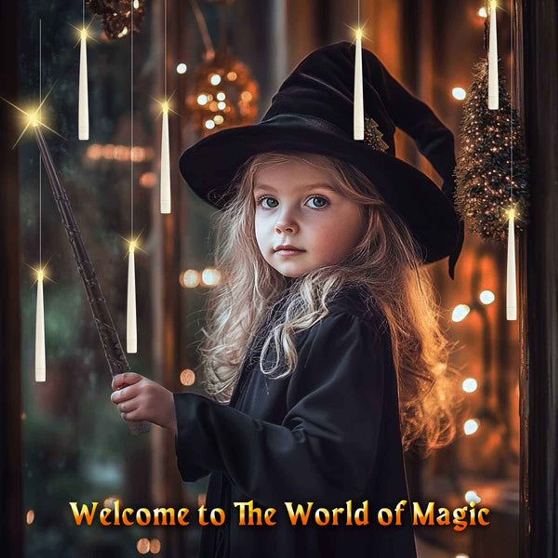 Lumos Magic Candles with Wand 🎃🪄 - Image 2