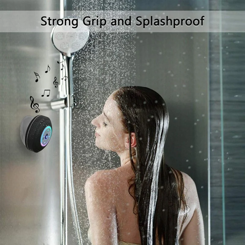 Mini Bluetooth Waterproof Speaker with LED light🔊 - Image 9