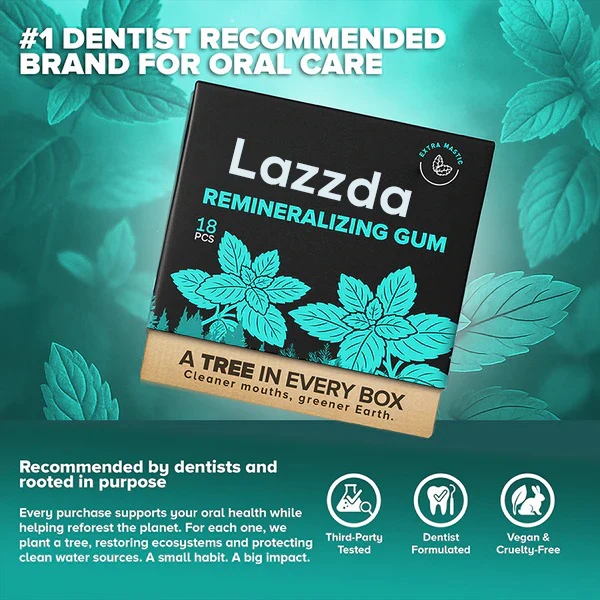 Mint Remineralizing Gum Snack Bubblegum - Image 10