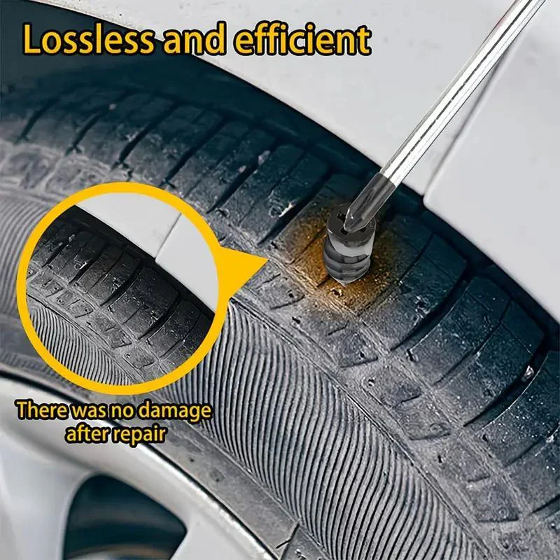 One-second tire repair🚗Vacuum Tire Mending Nail - Image 8
