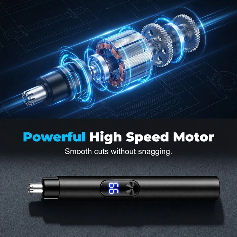 🚀✨Portable Electric Nose & Ear Hair Trimmer - Image 3