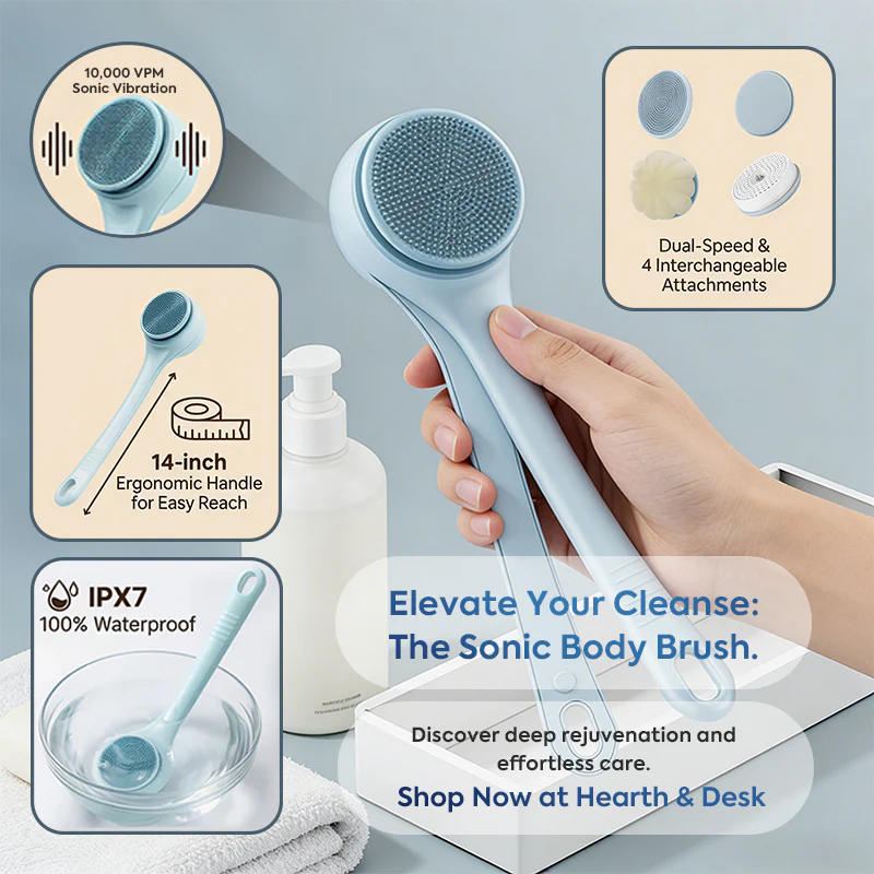 Sonic Body Brush & Back Scrubber - Image 8