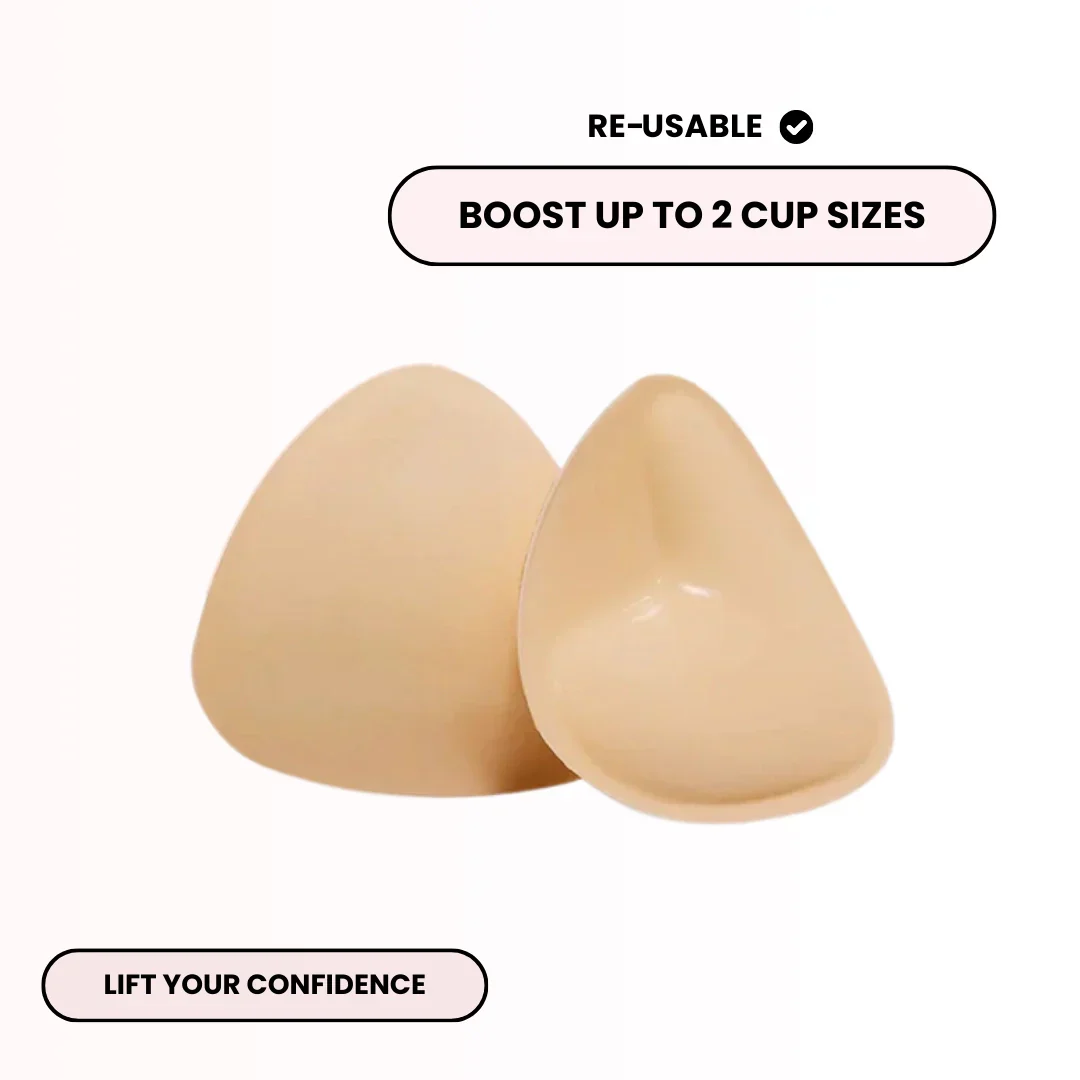 Breast Lift Sticky Insert Pads Instant Boost Double Sided Adhesive Bra Pad - Image 4