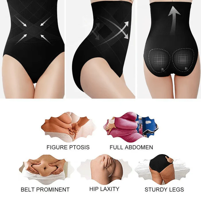 High Waist Tummy Control Shapewear Panties - Image 13