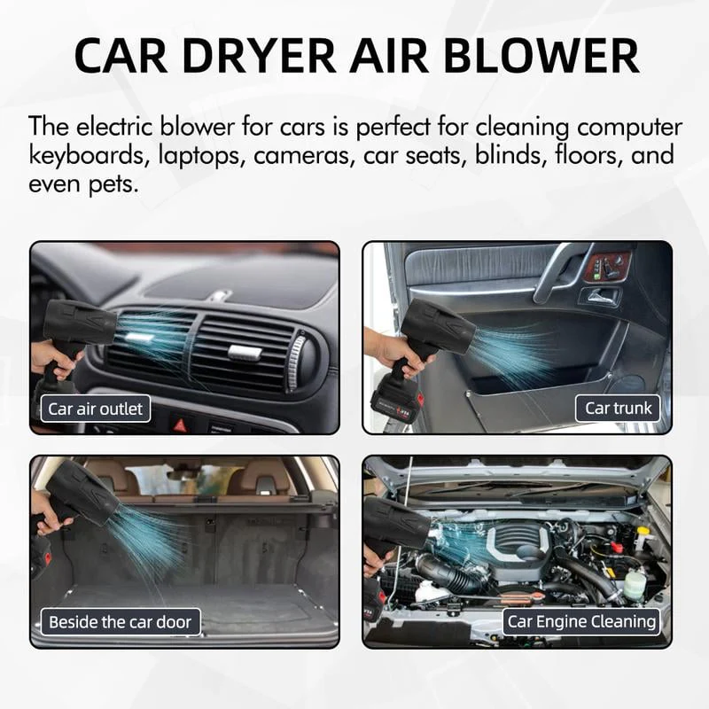 Turbo Jet Blower, Cordless Turbo Super Power Air Duster - Image 10