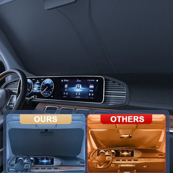 Universal Foldable Car Windshield Sunshade - Image 2