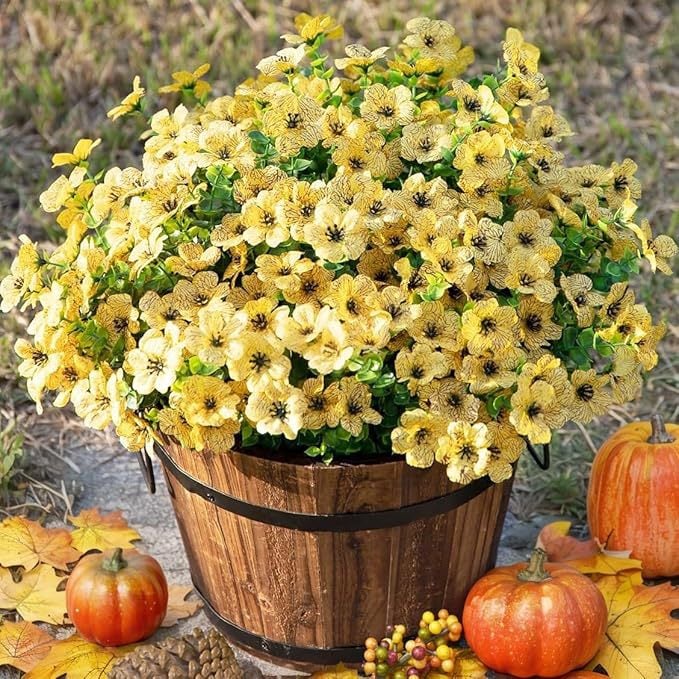 Upgraded High-grade  Material 🌱 Rainproof Lifelike Artificial Flowers With UV-Shield Coating - Image 10